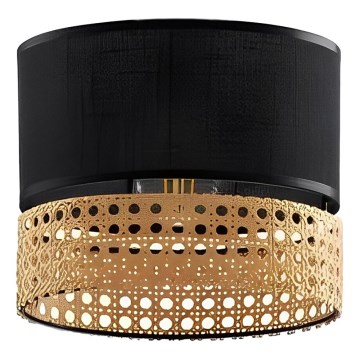 Pantalla de recambio para candelabro PAGLIA E27 negro/ratán