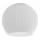 Pantalla de recambio para candelabro PAVIA diá. 13,5 cm blanco