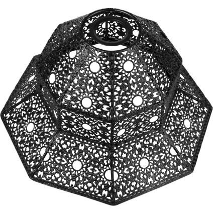Pantalla de recambio para candelabro SAMIRA E27 diá. 33 cm negro