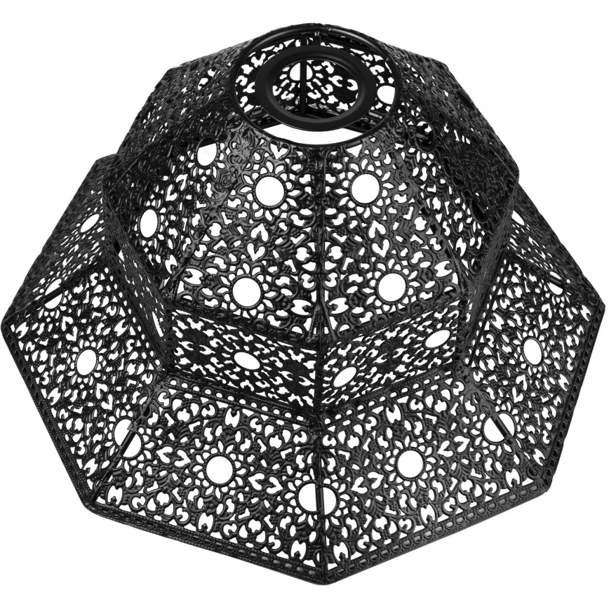 Pantalla de recambio para candelabro SAMIRA E27 diá. 33 cm negro