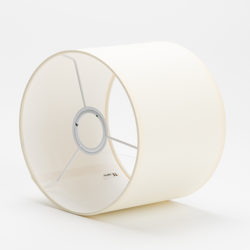 Pantalla de recambio para lámpara de araña y de mesa DEVA E27 crema