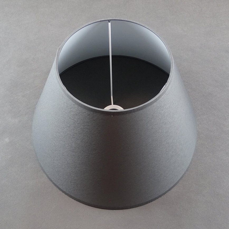Pantalla de recambio para lámpara de mesa E27 gris