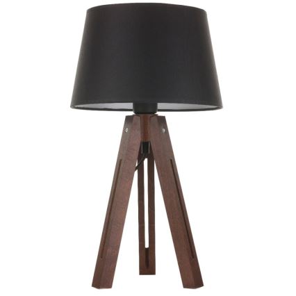 Pantalla de recambio para lámpara de mesa LORENZO E27 negro