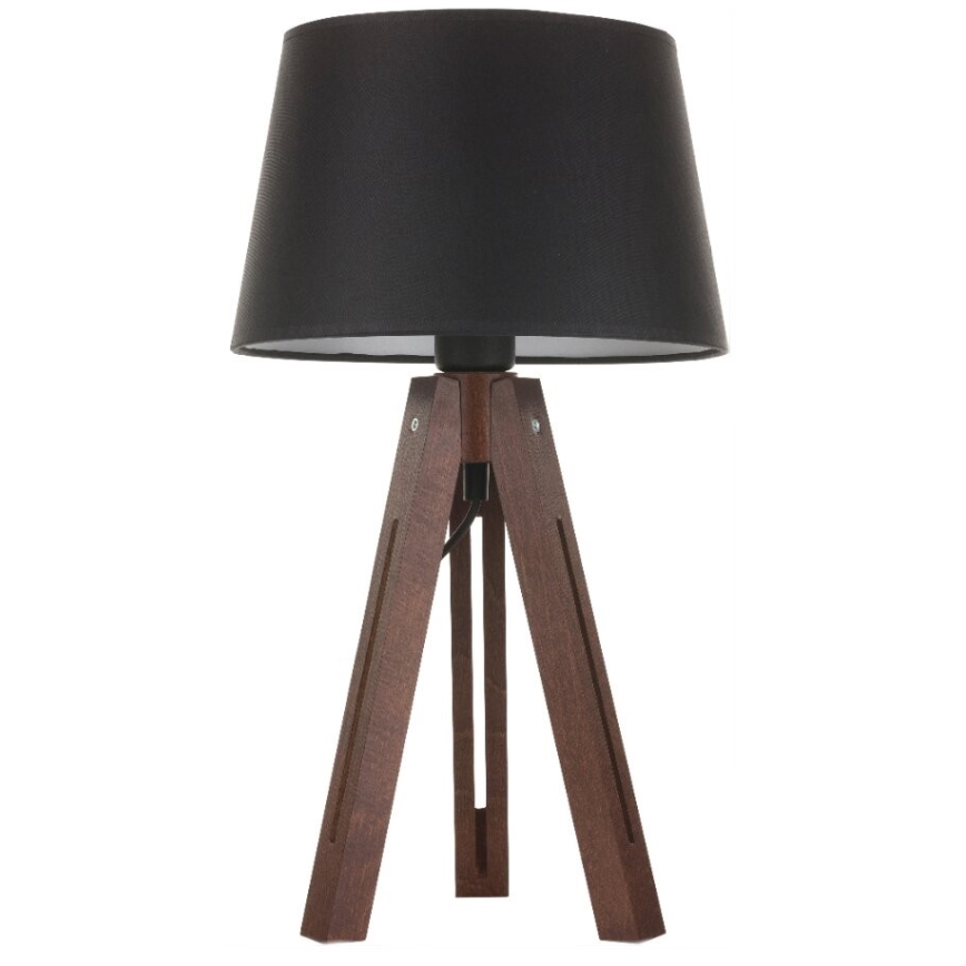 Pantalla de recambio para lámpara de mesa LORENZO E27 negro