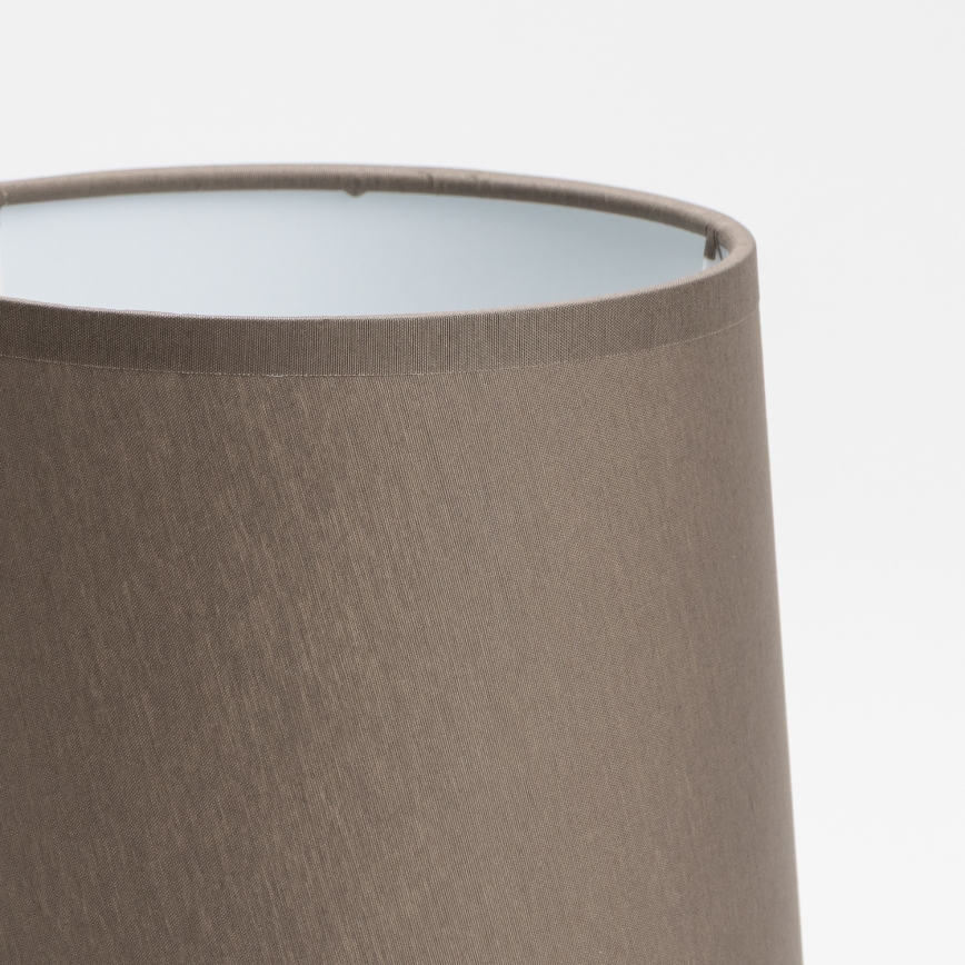 Pantalla de recambio para lámpara de mesa STOZEK E27 marrón