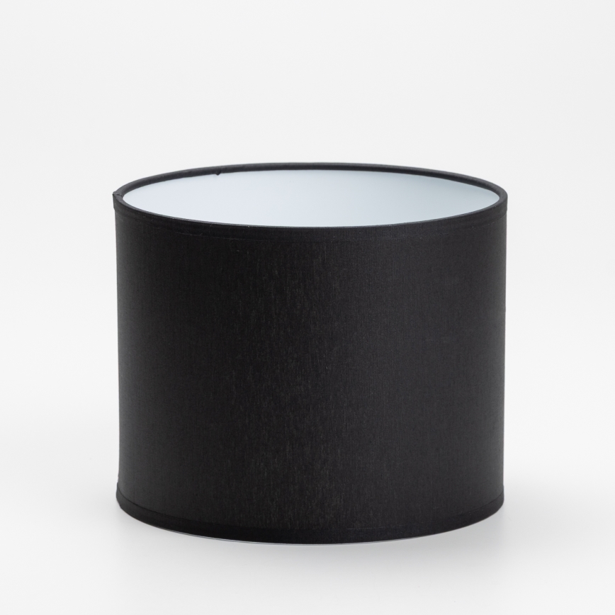 Pantalla de recambio para lámpara de mesa y aplique DEVA E27 negro