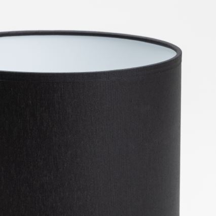 Pantalla de recambio para lámpara de mesa y aplique DEVA E27 negro