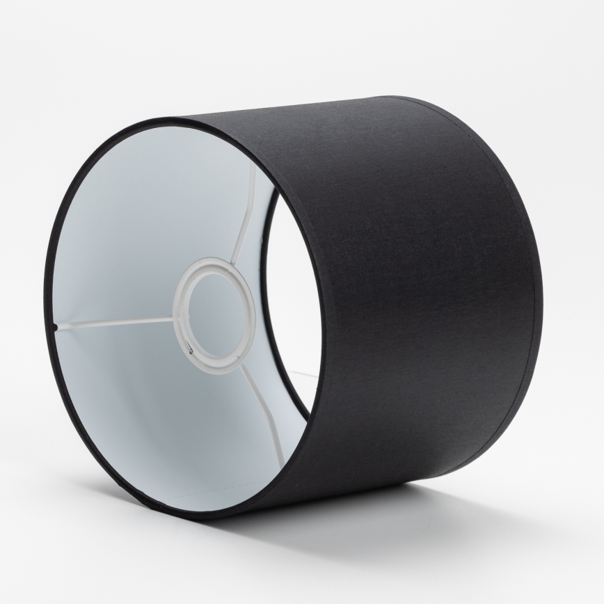 Pantalla de recambio para lámpara de mesa y aplique DEVA E27 negro