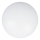Pantalla de repuesto para foco y lámpara de mesa BOOMO G9 diá. 12 cm blanco