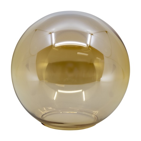 Pantalla de vidrio de recambio E14 diámetro 15 cm beige