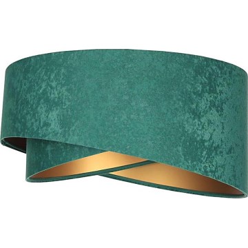 Pantalla para araña GALAXY E27 diá. 45 cm verde/dorado