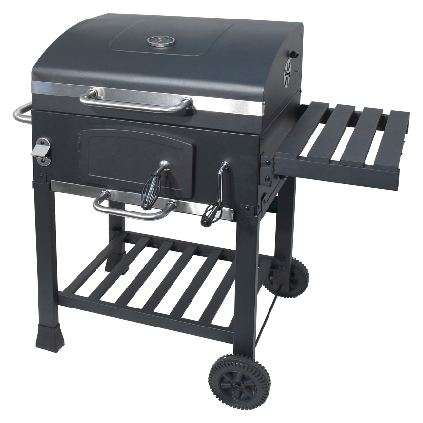 Parrilla de carbón negro