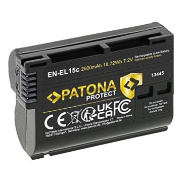 PATONA - Acumulador Nikon EN-EL15C 2600mAh Li-Ion Protect