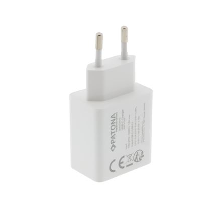 PATONA - Adaptador de carga Power delivery 35W 2xUSB-C -PD 3.0