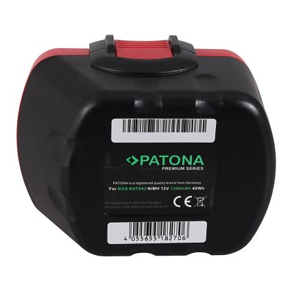 PATONA - Batería Bosch 12V 3300mAh Ni-MH Premium