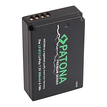 PATONA - Batería Canon LP-E12 850mAh Li-Ion PREMIUM