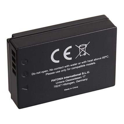 PATONA - Batería Canon LP-E12 850mAh Li-Ion PREMIUM