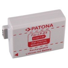 PATONA - Batería Canon LP-E5 850mAh Li-Ion