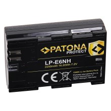 PATONA - Batería Canon LP-E6NH 2250mAh Li-Ion Protect EOS R5/R6