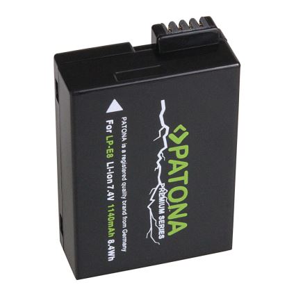 PATONA - Batería Canon LP-E8 1140mAh Li-Ion Premium