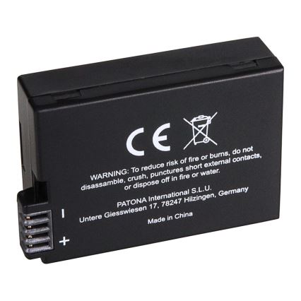 PATONA - Batería Canon LP-E8 1140mAh Li-Ion Premium