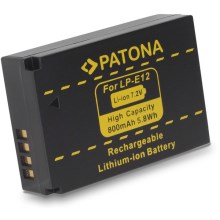 PATONA - Batería Canon LPE12 800mAh Li-Ion