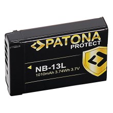 PATONA - Batería Canon NB-13L 1010mAh Li-Ion Protect