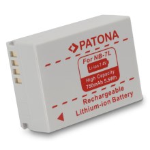 PATONA - Batería Canon NB7L 750mAh Li-Ion