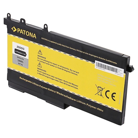 PATONA - Batería DELL E5480/E5580 3000mAh Li-Pol 11,4V GJKNX
