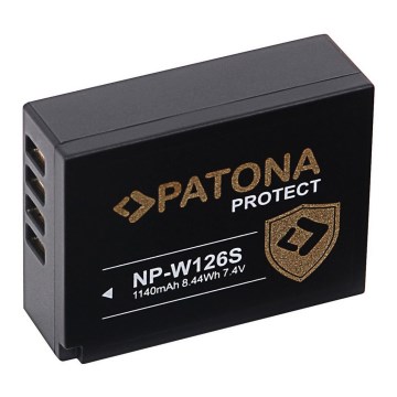 PATONA - Batería Fuji NP-W126S 1140mAh Li-Ion Protect