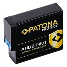 PATONA - Batería GoPro Hero 5/6/7/8 1250mAh Li-Ion Protect