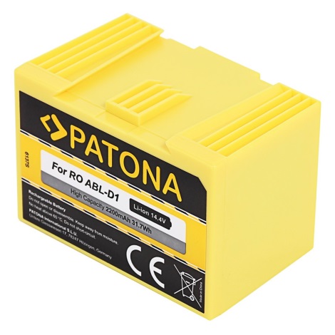 PATONA - Batería iRobot i7/i4/i3/e5/e6 14,4V 2200mAh Li-lon