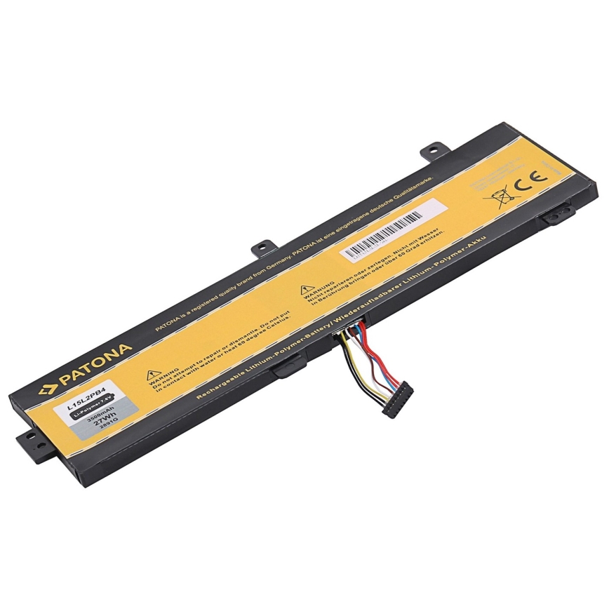 PATONA - Batería LENOVO Ideapad 310-15IBK 4100mAh Li-lon 7,6V L15L2PB4
