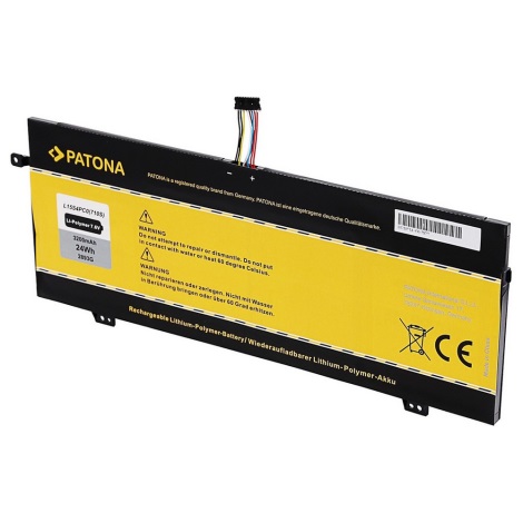PATONA - Batería Lenovo Ideapad 710S/xiaoxin Air 13 3200mAh Li-Pol 7,6V L15S4PC0