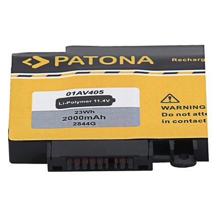 PATONA - Batería Lenovo Thinkpad T460S/T470S 2000mAh Li-Pol 11,4V 01AV405