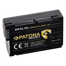 PATONA - Batería Nikon EN-EL15C 2250mAh Li-Ion Protect