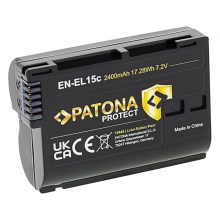 PATONA - Batería Nikon EN-EL15C 2400mAh Li-Ion Protect