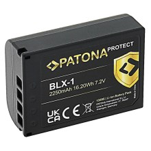 PATONA - Batería Olympus BLX-1 2250mAh Li-Ion Protect OM-1