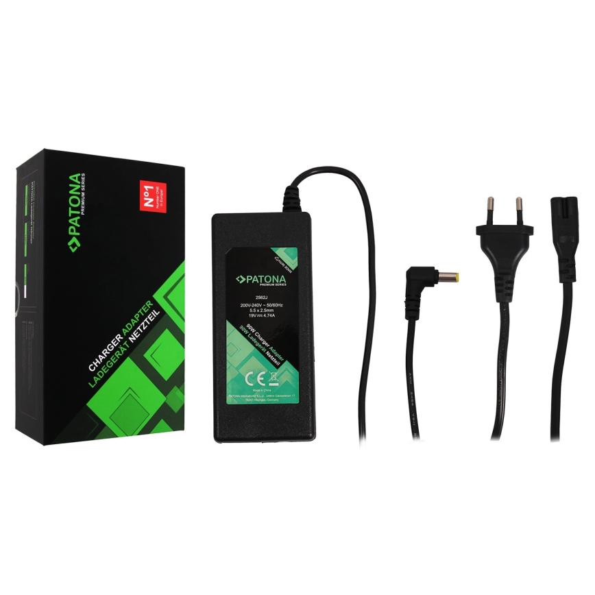 PATONA - Cargador Asus PREMIUM 19V/7,1A 135W conector 5,5x2,5mm