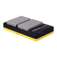 PATONA - Cargador Doble/Pantalla Quick Olympus BLS5 USB