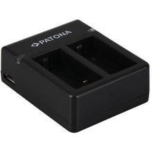 PATONA - Cargador Dual GoPro Hero 3 USB