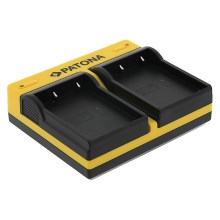 PATONA - Cargador Dual Quick Olympus BLX-1 USB OM-1