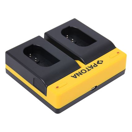 PATONA - Cargador Foto Dual Panasonic DMW-BLK22 USB