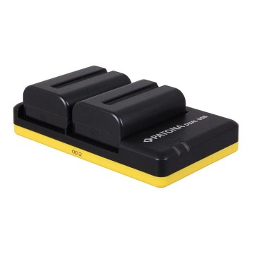 PATONA - Cargador Foto Dual Quick Sony NP-FM500H USB