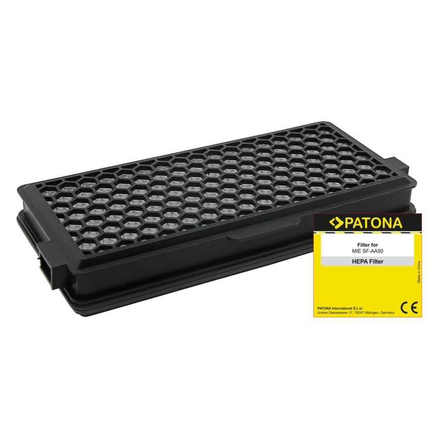 PATONA - Filtro HEPA Miele SF-AA50 para S4000/S5000/S6000/S8000 de carbono