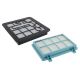 PATONA - Juego de filtros Philips FC8010/02 para Powerpro Compact Active