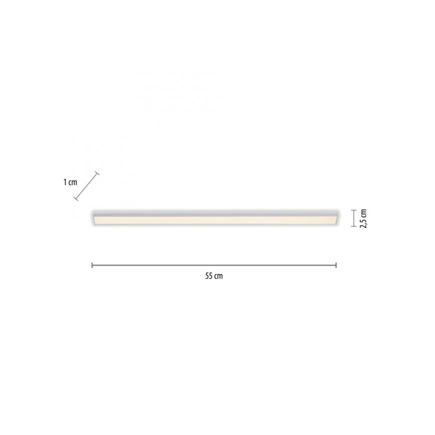 Paul Neuhaus 1125-21-A - Lámpara LED para debajo del armario de cocina AMON LED/6W/12/230V