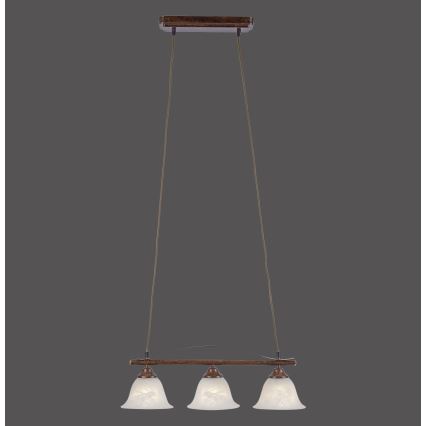 Paul Neuhaus 15243-48 - Lámpara colgante NELLY 3xE14/40W/230V