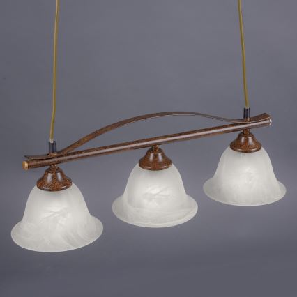 Paul Neuhaus 15243-48 - Lámpara colgante NELLY 3xE14/40W/230V