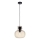 Paul Neuhaus 2003-27 - Lámpara colgante SHITAKE 1xE27/10W/230V diá. 25 cm humo